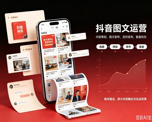 汇川抖音图文代运营服务